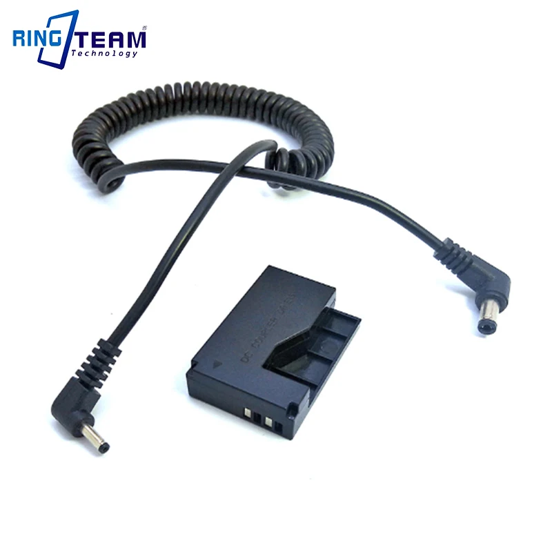 

10Sets/Lot Power DC Cable + LP-E12 Battery Connector DR-E15 DC Coupler for Canon Digital Cameras EOS Rebel SL1 & 100D ...