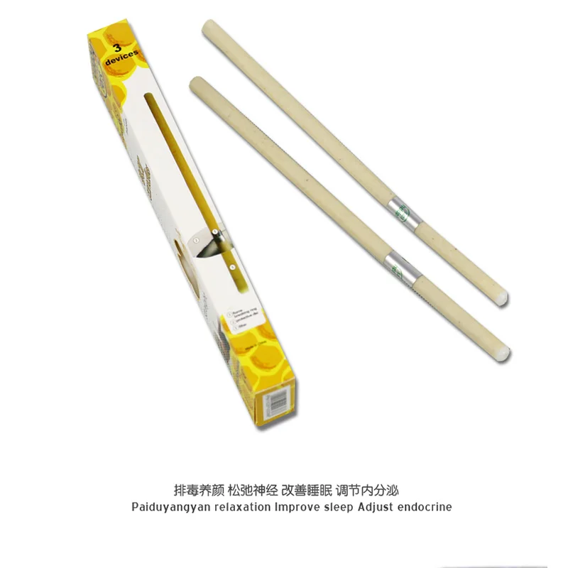 4 шт. ушные свечи здоровый уход лечение ушей Удаление воска очиститель Индиана