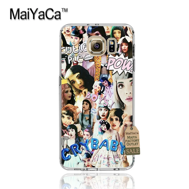 MaiYaCa melnie Martinez Cry baby красочные аксессуары для телефонов чехол Samsung S3 S4 S5 S6 S6edge S6plus S7