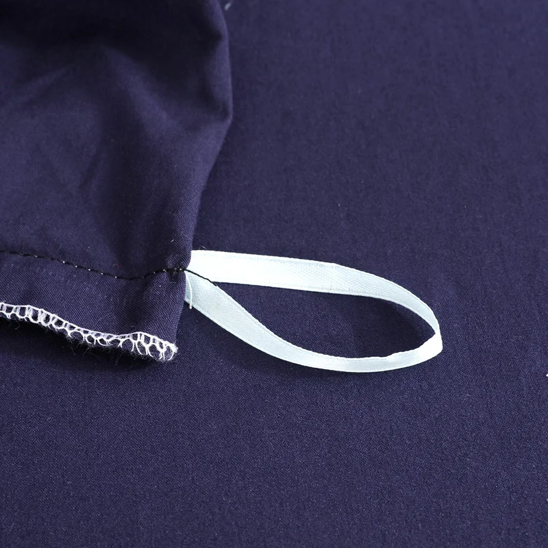 Постельные принадлежности темно-фиолетовый сплошной цвет 100% хлопок домашний