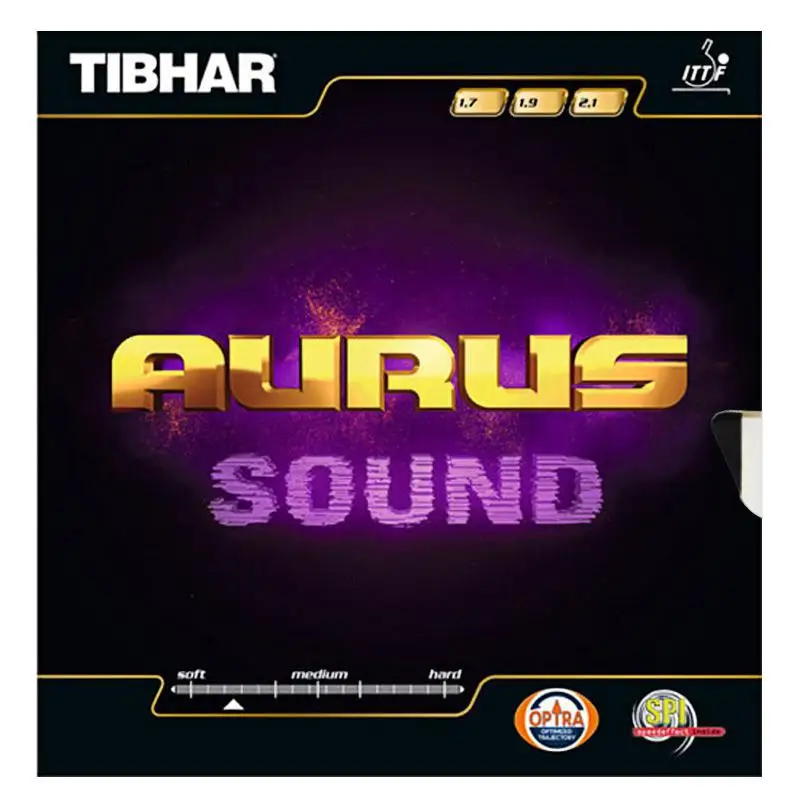 TIBHAR Высококачественная резиновая ракетка для настольного тенниса AURUS SOUND/AURUS мягкая ракетка для пинг-понга - Цвет: sound black