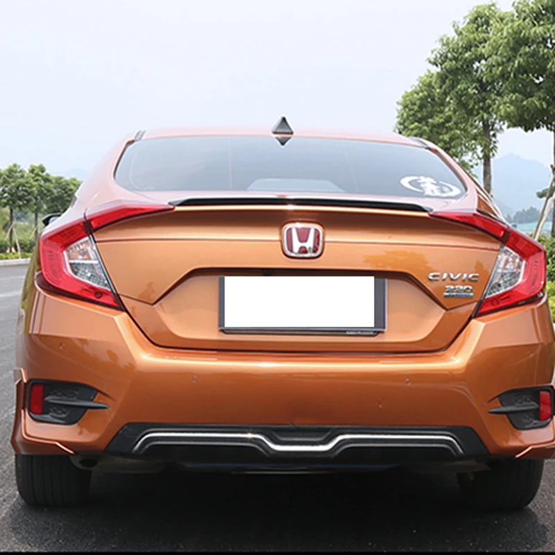 Спойлер для Honda Civic высококачественный спойлер из АБС-материала заднего крыла