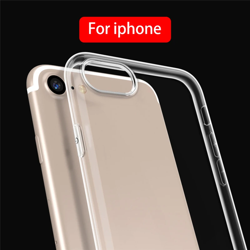 Чехол для телефона серии Iphone прозрачный защитный чехол из ТПУ IPhone