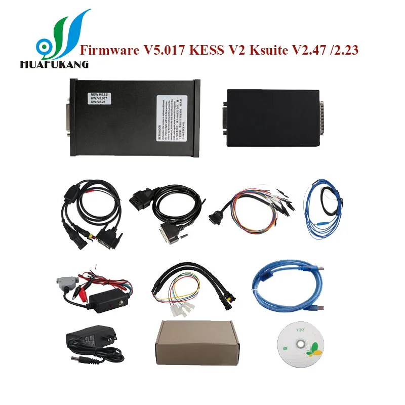 Прошивка V5.017 KESS V2 kлюкс V2.47 OBD2 менеджер Тюнинг Комплект Авто Автомобиль Велосипед