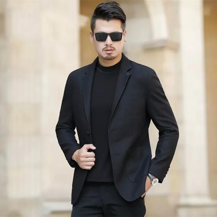 Костюм Человек 2018 осень и зима новый Для мужчин высокого класса костюм для отдыха