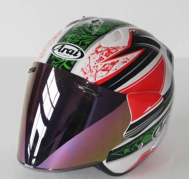1 Топ горячий шлем Arai мотоциклетный шлем половина шлем с открытым лицом шлем-каска для мотокросса Размер: S M L XL XXL, Capacete - Цвет: 1