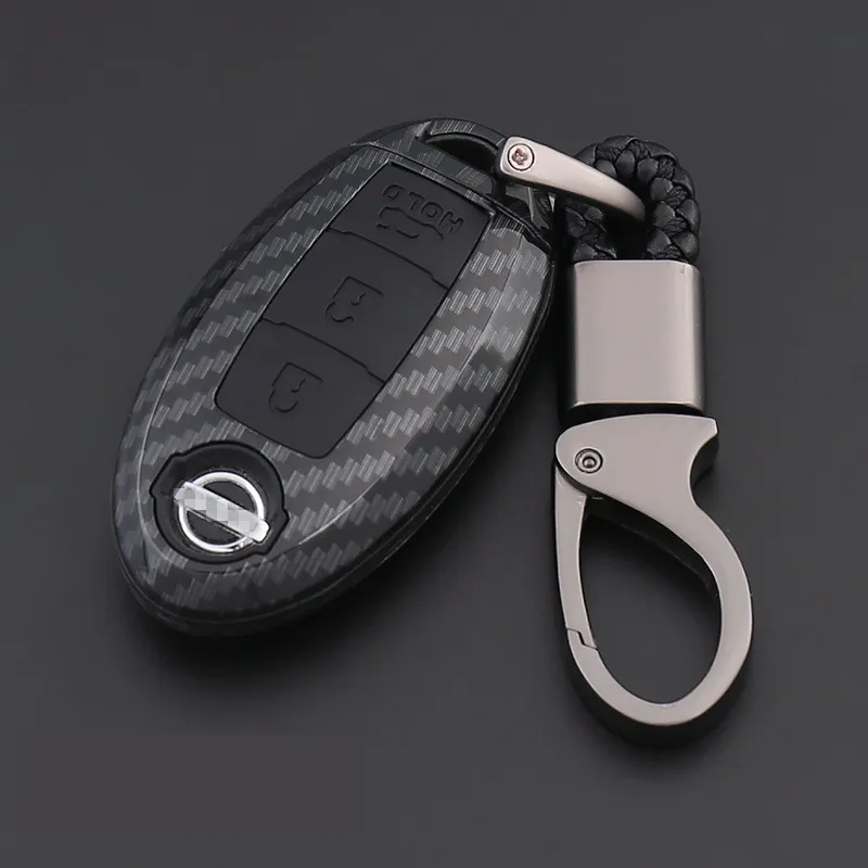 Carbon Fiber Shell Car Remote Key Cover Case For Nissan Qashqai J10 J11 X-Trail t31 t32 kicks Tiida Pathfinder Murano Note Juke |