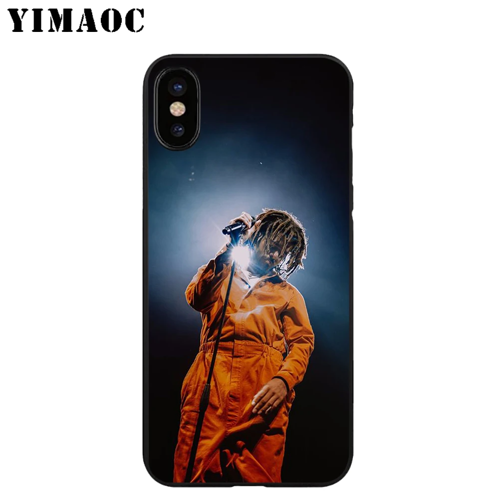 YIMAOC J Cole Мягкий ТПУ Черный силиконовый чехол для iPhone X или 10 8 7 6 6S Plus 5 5S SE Xr Xs Max |