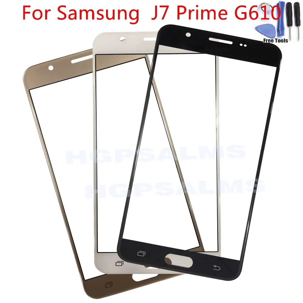 Touch Панель для samsung Galaxy J7 премьер G610 On7 Сенсорный экран Передняя Внешний Стекло