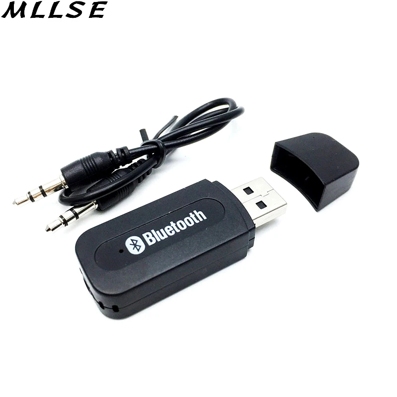 MLLSE 1 шт. Bluetooth 2 USB беспроводной стерео аудио Музыка Динамик приемник адаптер ключ