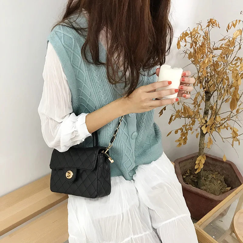 Leather Handbags for Women 2018 Designer Bags Fashion Famous Brands Style Chains Shoulder Bag Ladies Hand | Багаж и сумки