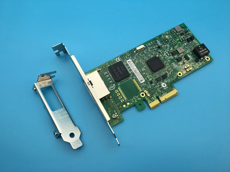 Новый адаптер I350AM2 I350-T2 для сервера Gigabit Ethernet с двумя портами PCI-Express сетевая карта