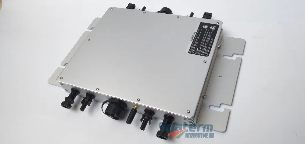MPPT Micro Grid Tie inverter1200вт чистая синусоида солнечный инвертор 22-50 в DC вход беспроводной связи с 2 м кабель переменного тока