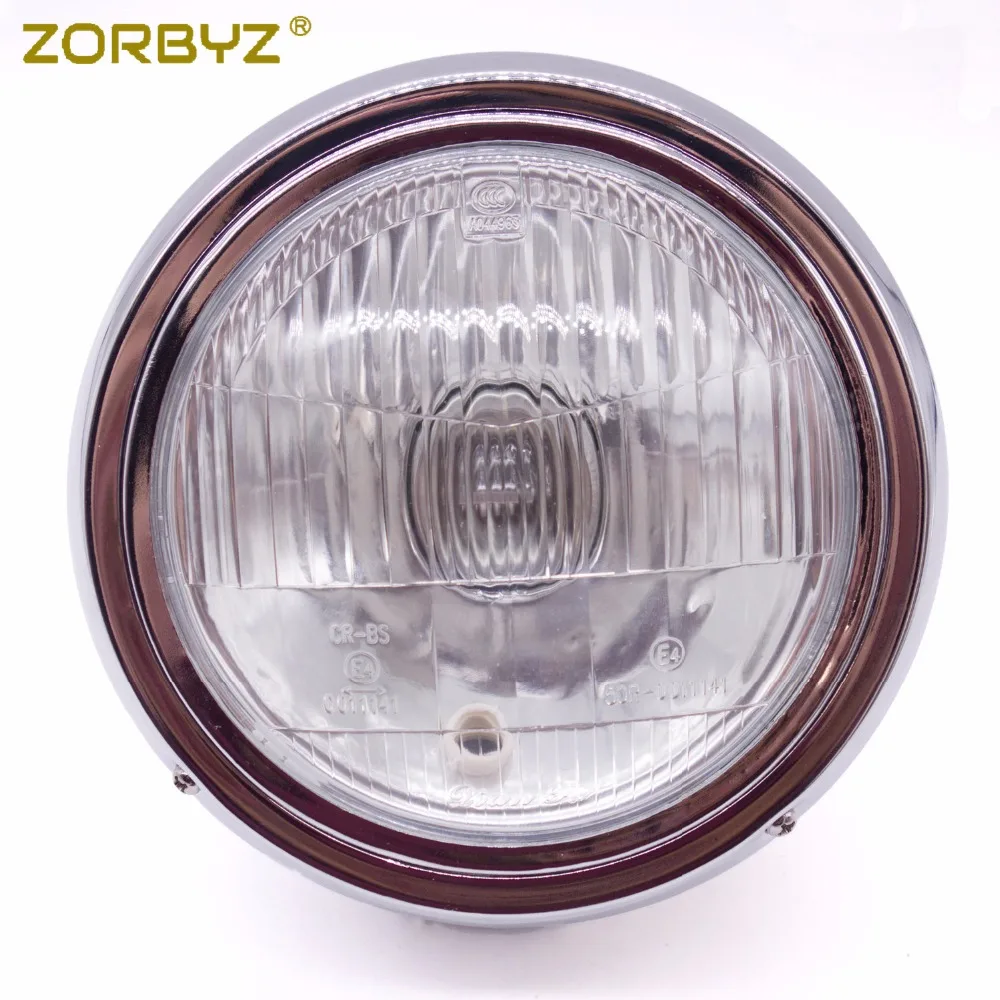 ZORBYZ хром пластиковая фара налобный фонарь для Honda Rebel CMX CA 250 Magna 750 КОНЬ 400 600
