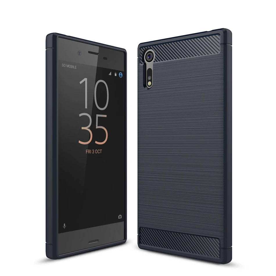 Сверхкомпактный прочный защитный чехол для Sony Xperia XZ XZs XZ1 XZ2 XA1 XA2 L2 тонкий мягкий