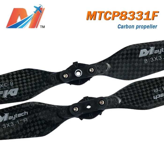 Maytech (2 пары) 8331 реквизит из углеродного волокна с 8 3x3 1 дюйма складные лопасти
