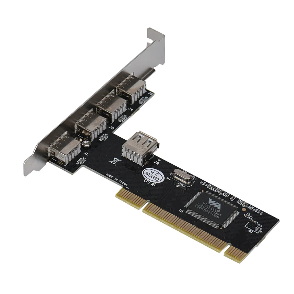 CARPRIE Usb Hub 2 0 4 порта высокая скорость через концентратор PCI контроллер карты
