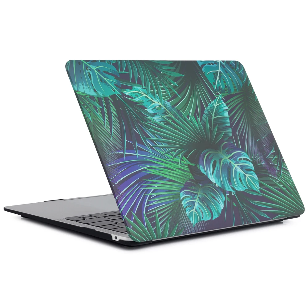 Пластиковый жесткий чехол для нового MacBook Air 13 дюймов 2018 выпуска A1932 Печать Цветок