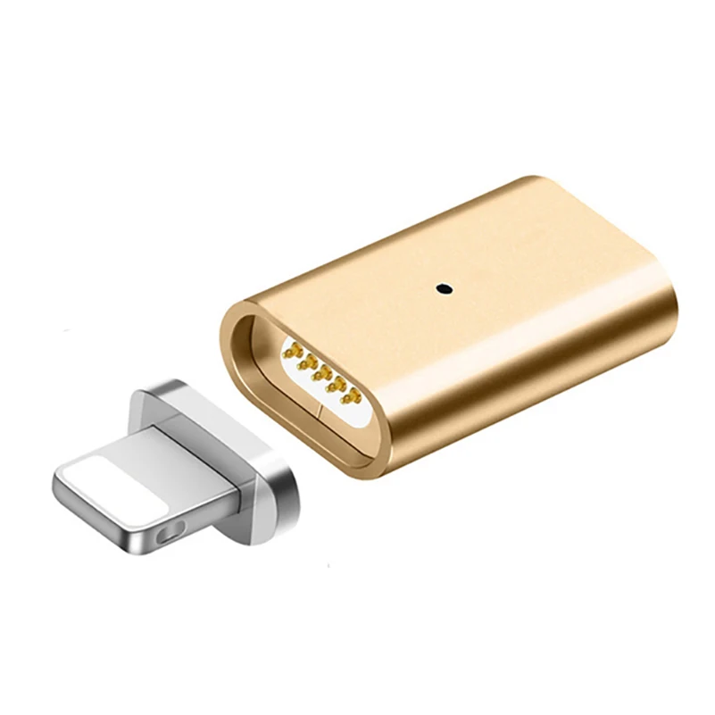 Магнитный переходник для зарядки телефона для iPhone, металлическое зарядное устройство для мобильного телефона, Зарядные адаптеры для Apple iPhone iPad, зарядное устройство, конвертер