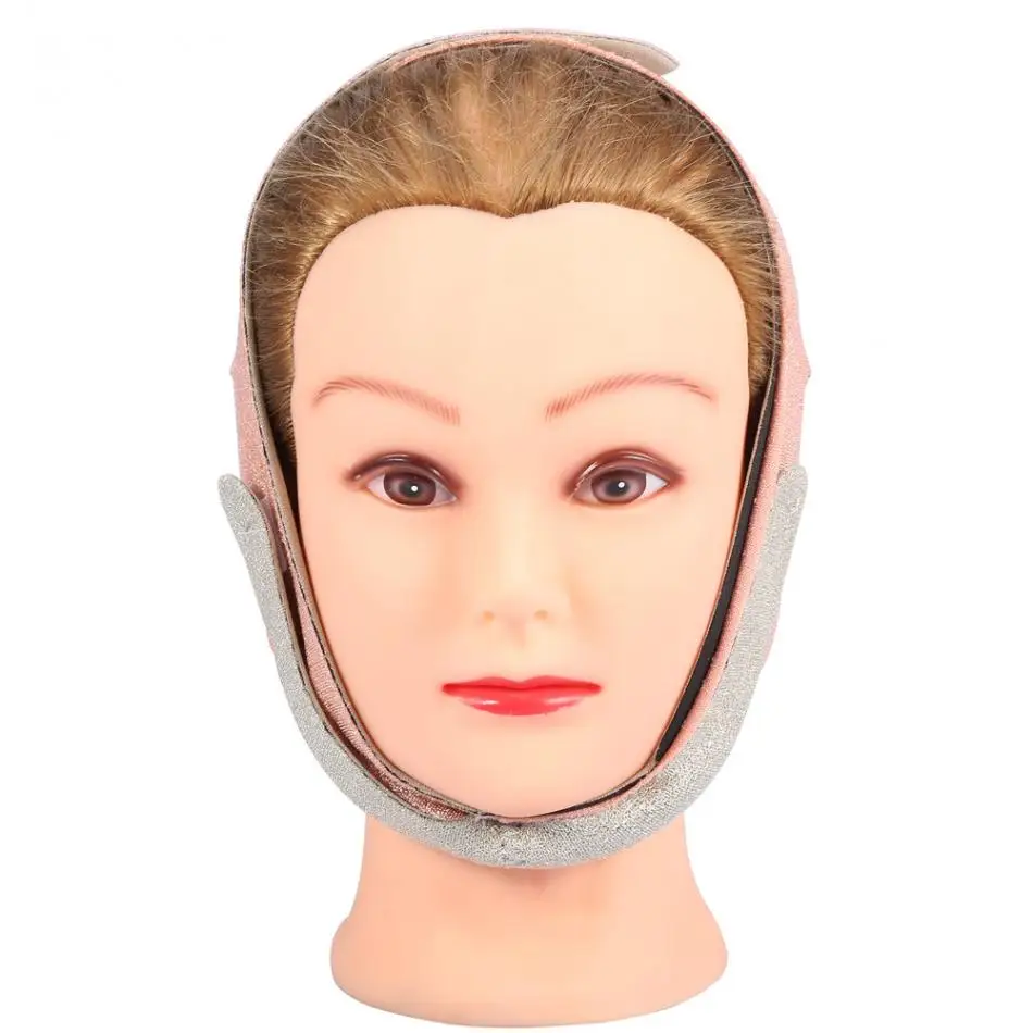 Тонкий корректор для лица Уход за лицом жевательной похудения маска Поднимите