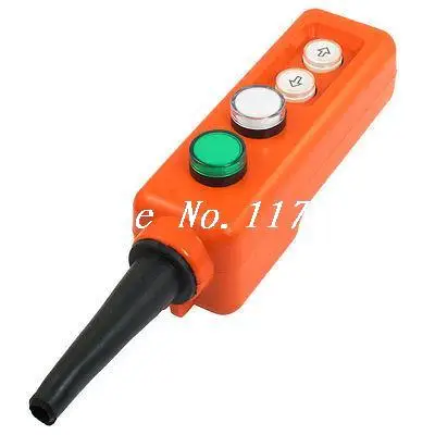 24 В Зеленый Белый СВЕТОДИОДНЫЕ Лампы Руководство Вверх вниз Действие Кнопочный