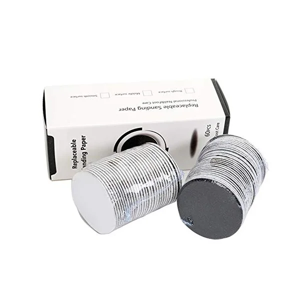 60 шт. Сменные круги из шкурки колодки для электрической пилки ног средство