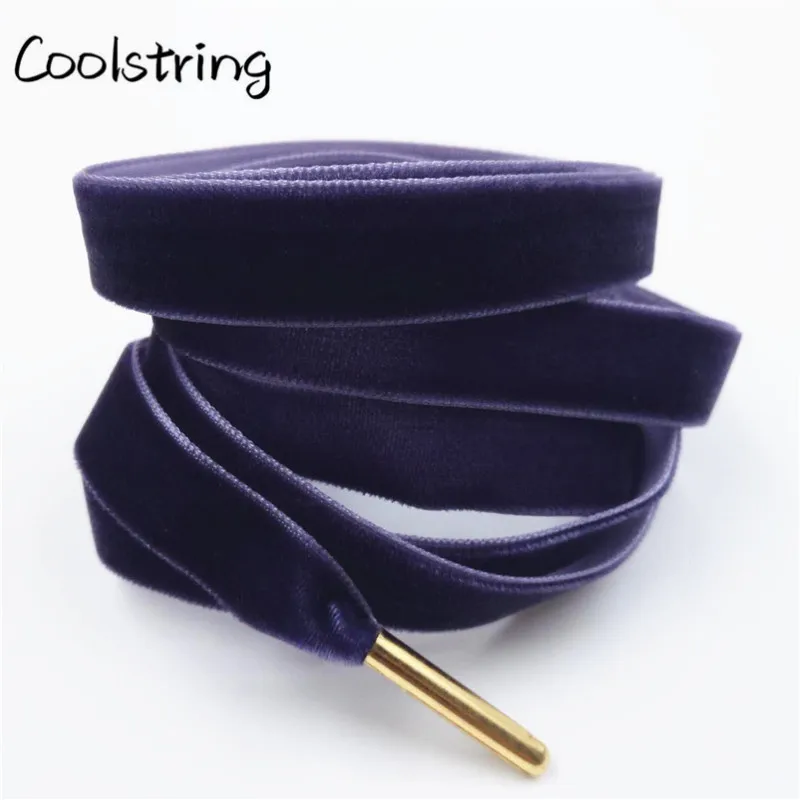Coolstring/60-180 см; длина 1,27 см; ширина; бархатные шнурки для женщин и мужчин; цвет черный, белый; цветные спортивные повседневные ботинки; обувь на шнуровке