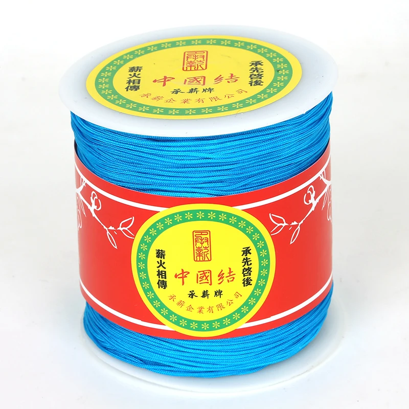1mm 300yard/roll Poly Cords Chinese Knot Macrame Rope String Thread For Jewelry Making DIY Craft Accessories | Украшения и