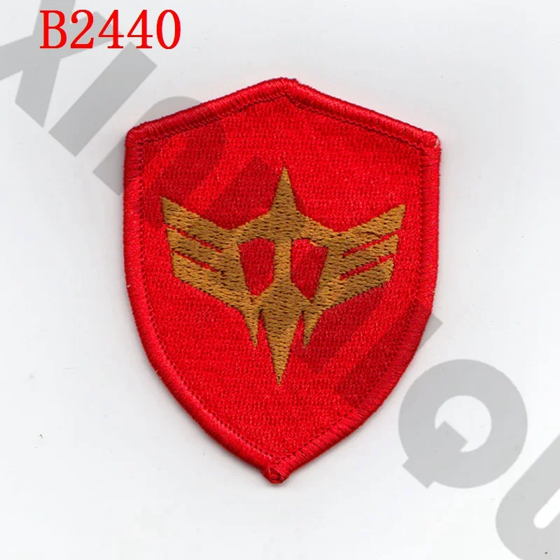 B2440 Вышивка патч GUNDAM военный тактический боевой дух - Цвет: B2440