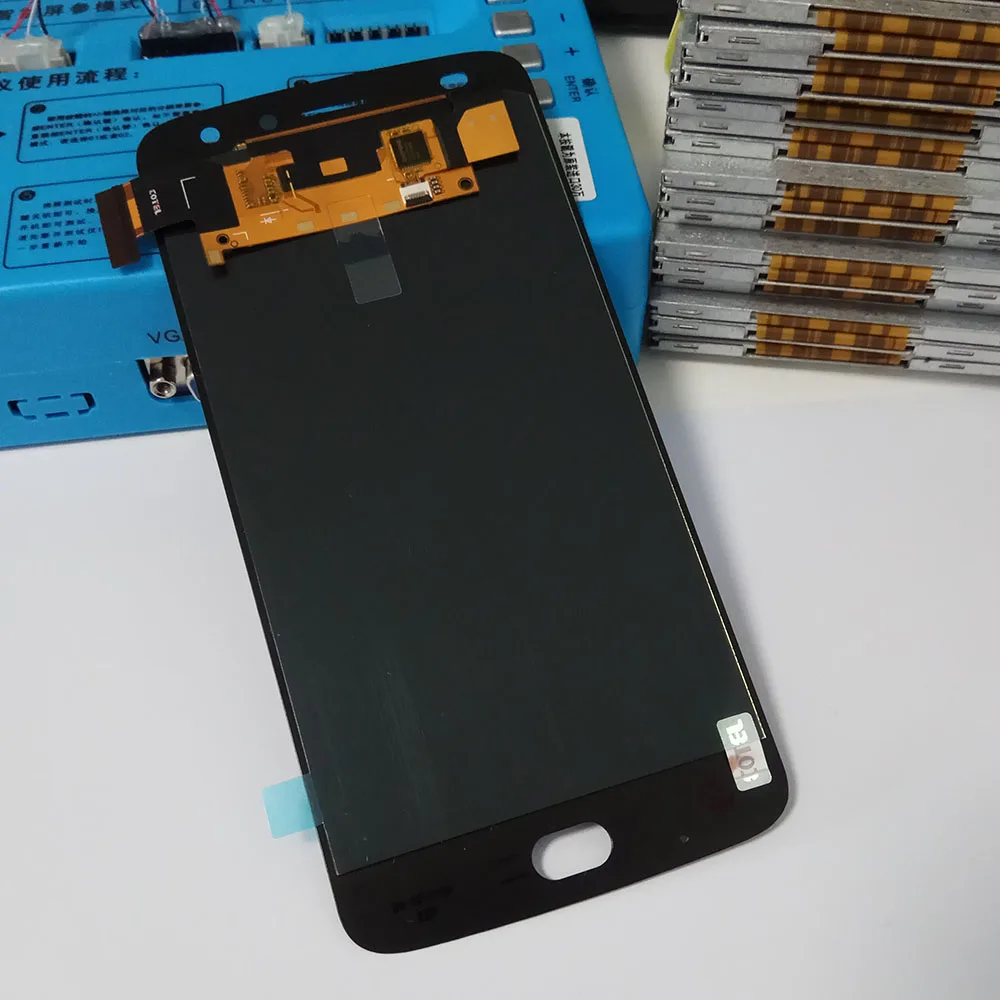Оригинальный супер AMOLED ЖК-дисплей для Motorola Moto Z2 Play XT1710 XT1710-01/07/08/10 5,5 дюймовый Сенсорный экран дисплея сборки.