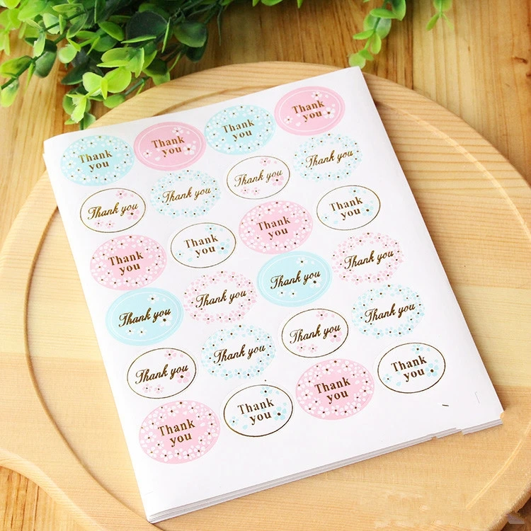 120 шт. круглые позолоченные весенние цветочные упаковки для тортов ручной работы