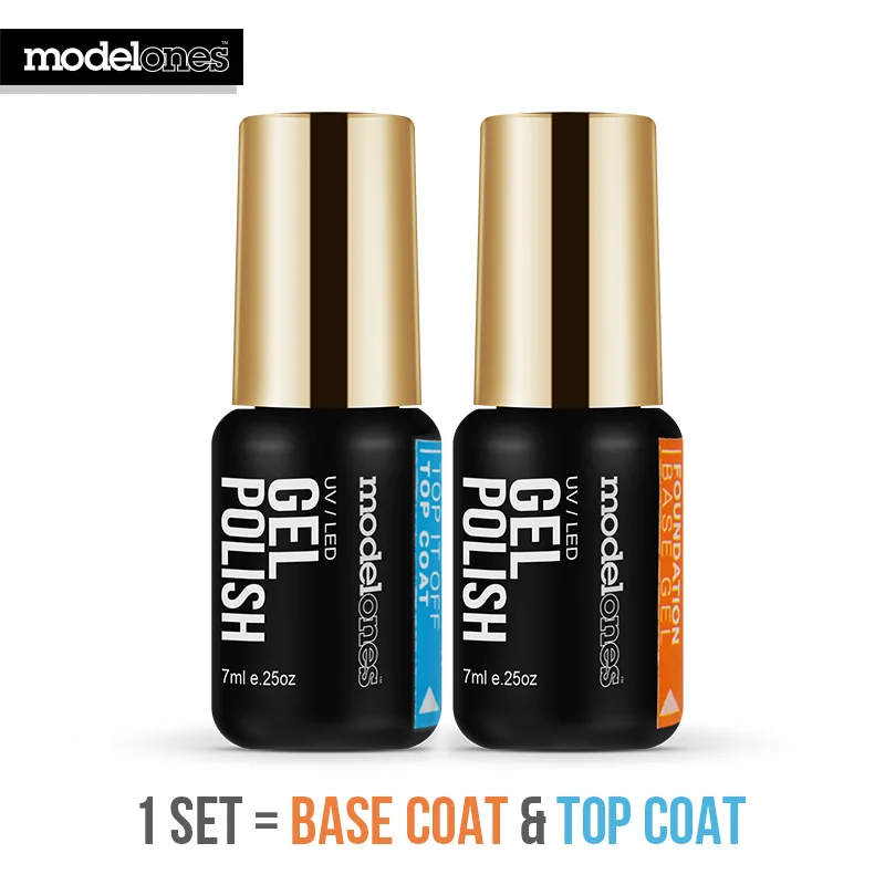 Базовое покрытие Modelones 7 мл УФ гель для ногтей 2 шт./лот основа длинный прочный