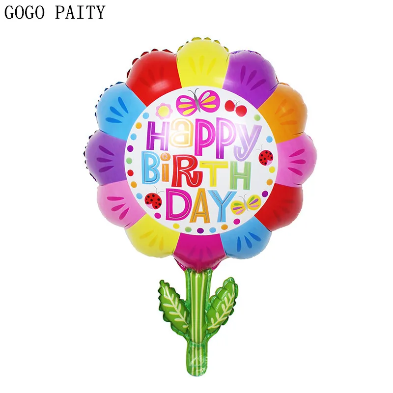 GOGO PAITY 1 шт. Бесплатная доставка цветы с днем рождения украшение для вечеринки
