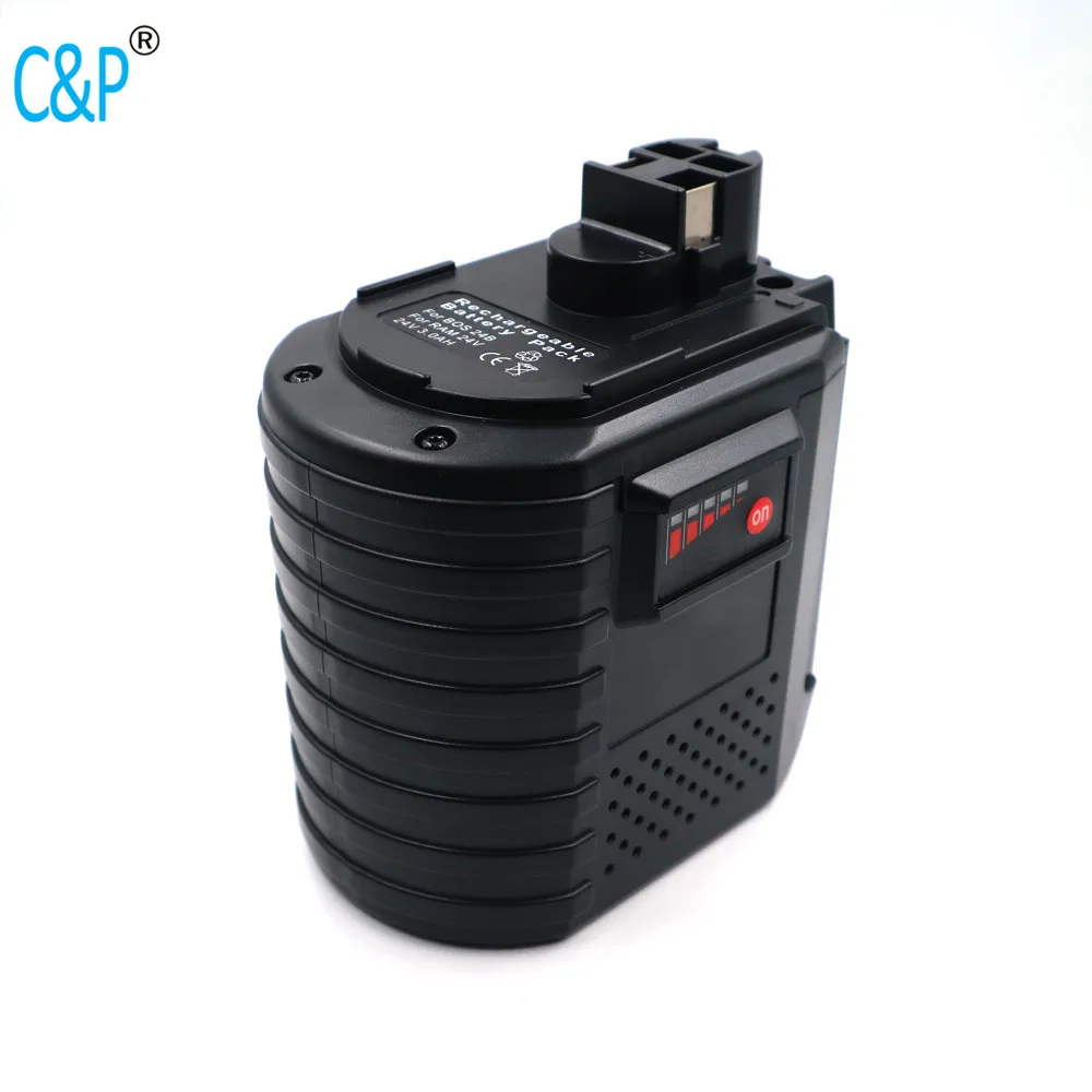 Закрытая акционерная Компания C & P BOS 24VB 3000 мАч Ni MH 2607335098 2607335163 2607335190 2607335192 2607335215