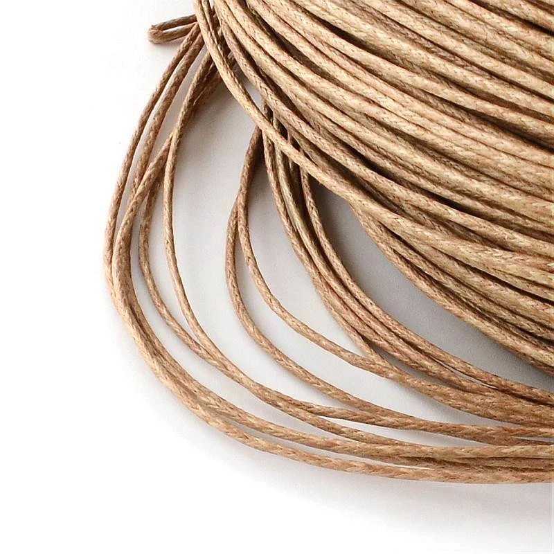 Шнур Pandahall из хлопка и воска толщиной 1 мм 350 м|cotton wax cord|waxed cordcord thread |