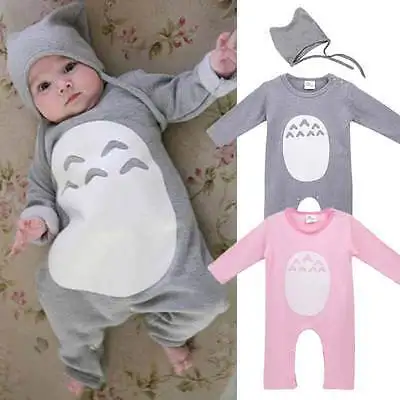 Коллекция 2016 года теплый комбинезон для малышей мальчиков и девочек Totoro с