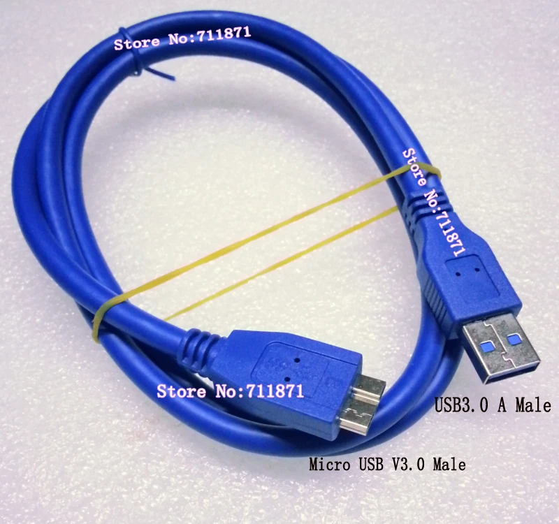 Кабель Micro USB V3.0 100 см для зарядки и передачи данных B 3 0 Мобильный HDD Note3 USB3.0 A |