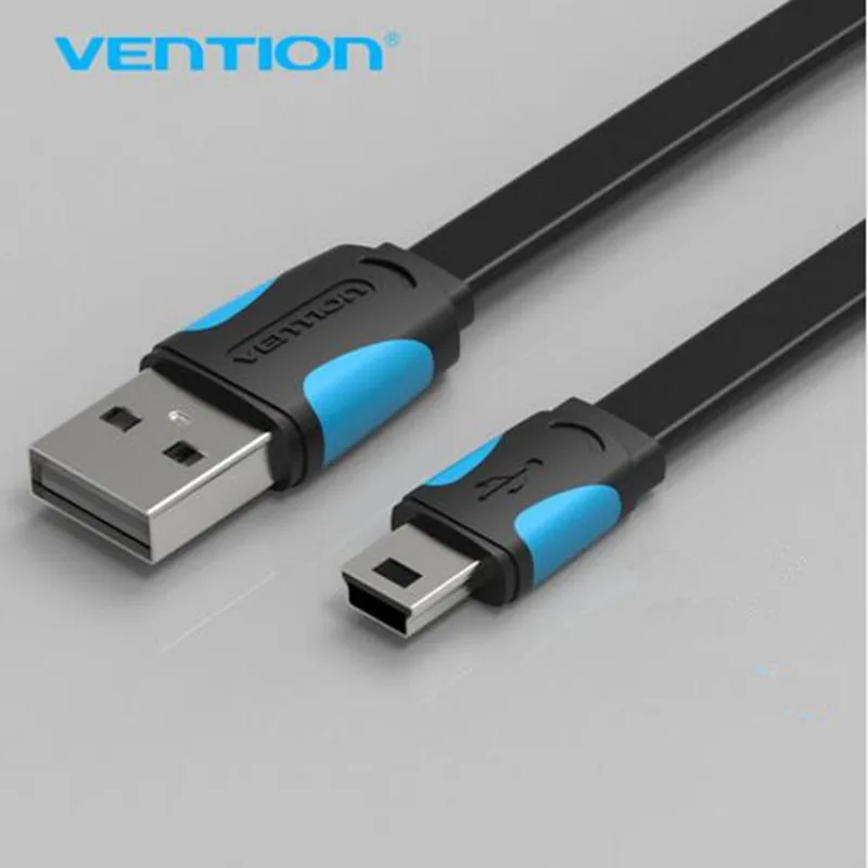 Vention Mini USB кабель 1 м 5 2 мини для передачи данных Зарядное устройство Сотовая связь