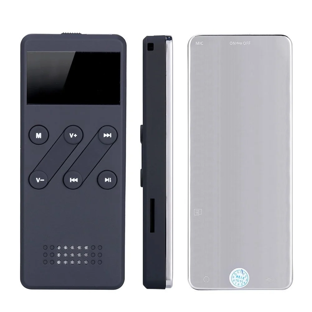 8 ГБ MP3 музыкальный плеер Поддержка TF карты FM Радио Mp3 с Регистраторы ЖК-дисплей