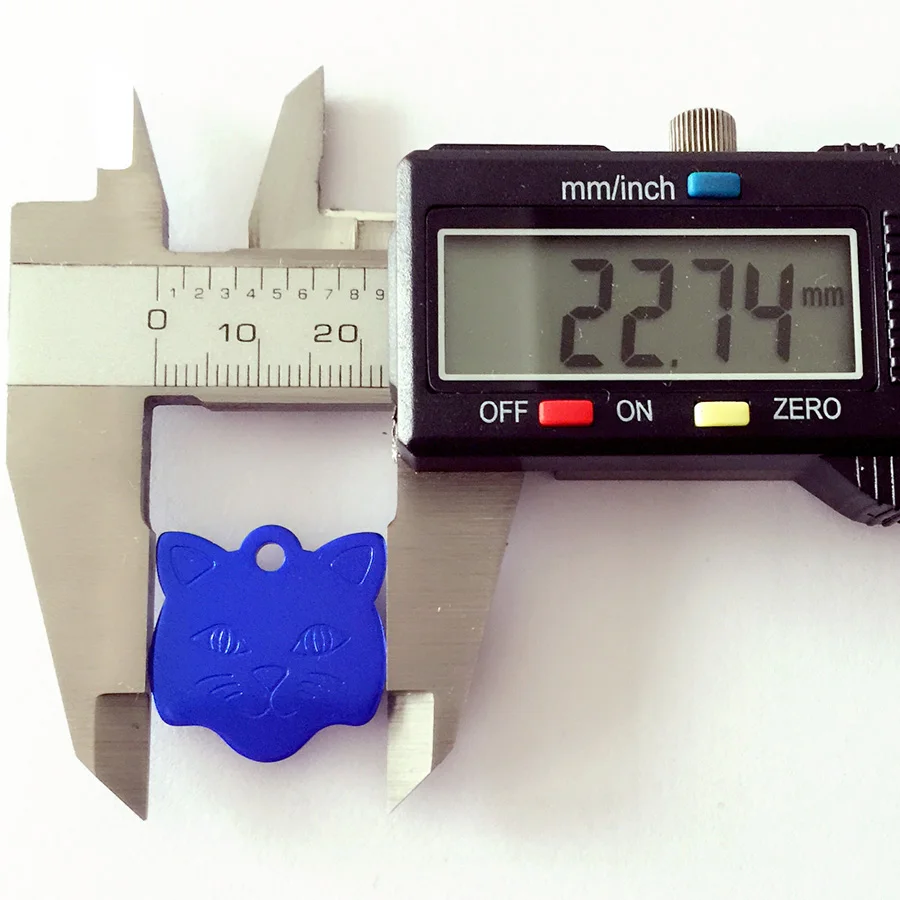 Идентификационная бирка для щенков и кошек идентификационная в форме лица