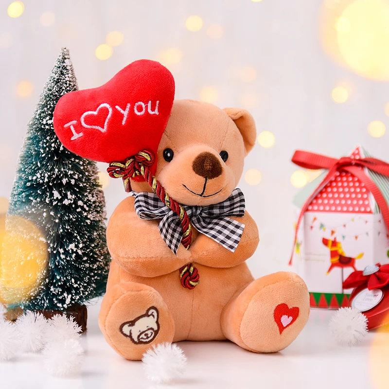 Gloveleya плюшевый мишка с сердцем I Love you'lover's подарки плюшевые игрушки подарок для девушки