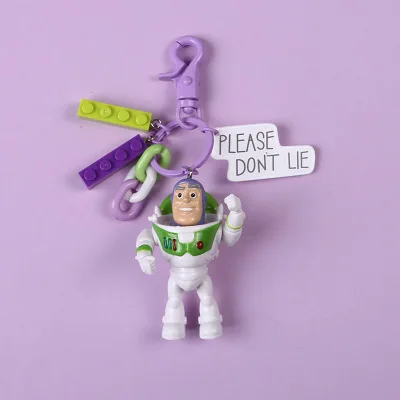 A9-76 Лидер продаж Toy Story рисунок игрушки подвеска Подвески Базз Лайтер Джесси брелок голова могут быть перемещены куклы небольшой кулон для детей подарок - Цвет: A9-76
