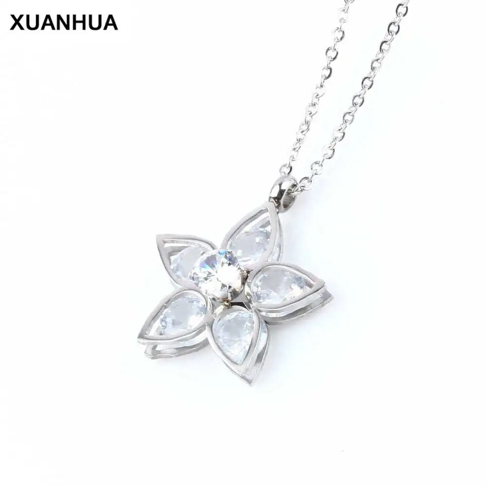 XUANHUA оптовая продажа ожерелье из пяти звезд с кристаллами модные украшения