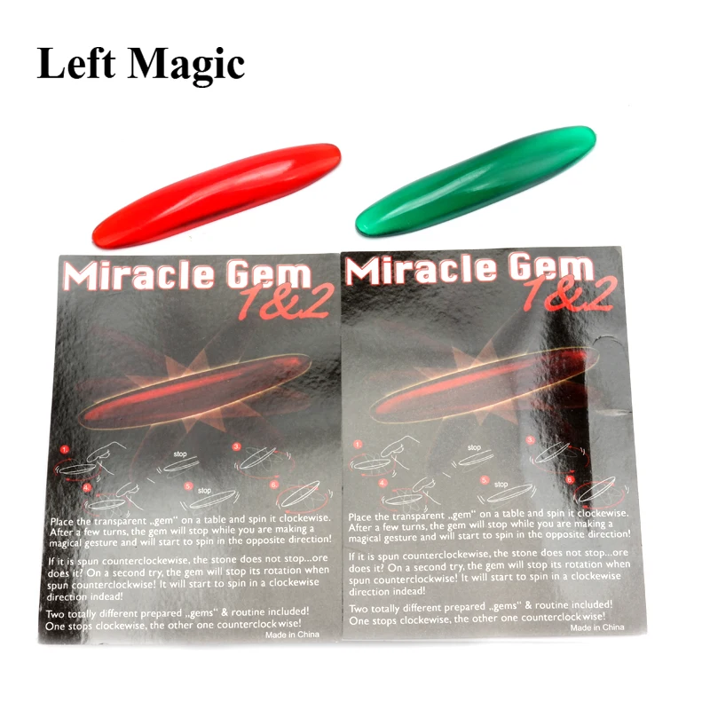 1pcs New Arrival Artistic Rattleback Magic Chembongo Philosophocal Toy Hand-size Plastic toys close up street magic tricks | Игрушки и