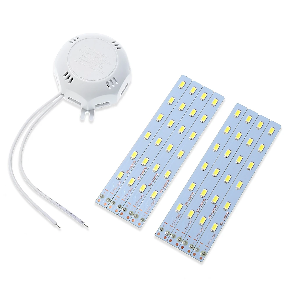 24 Вт 1800LM 48 Светодиодный 5730SMD светодиодный потолочный светильник Осьминог круглый светильник переменного тока 220V Подсветка салона