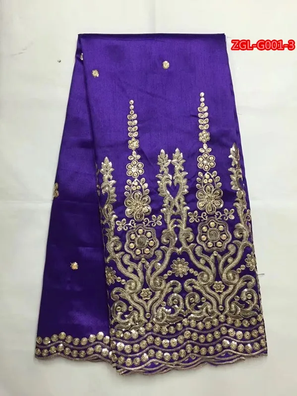 Black&ampgold African George Lace Fabric With Sequin Nigerian Wrapper High Quality For Dress 5yd | Дом и сад