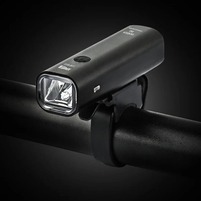 Светодиодный фонарь для велосипеда USB перезаряжаемая батарея передняя фара