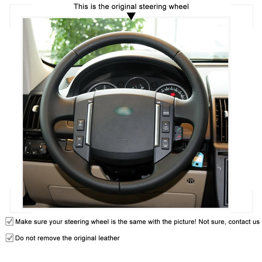 MEWANT черная искусственная кожа для Land Rover Freelander 2 2007-2012 | Автомобили и мотоциклы