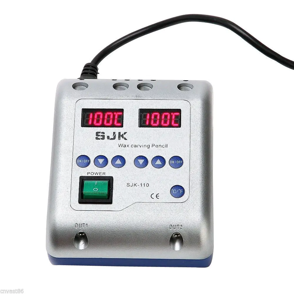 Dental Lab Equipment Digital Electric Wax Carver Knife Double Carving Pen Pencil / 6 Tips 2 for Jewelry 220V | Красота и здоровье