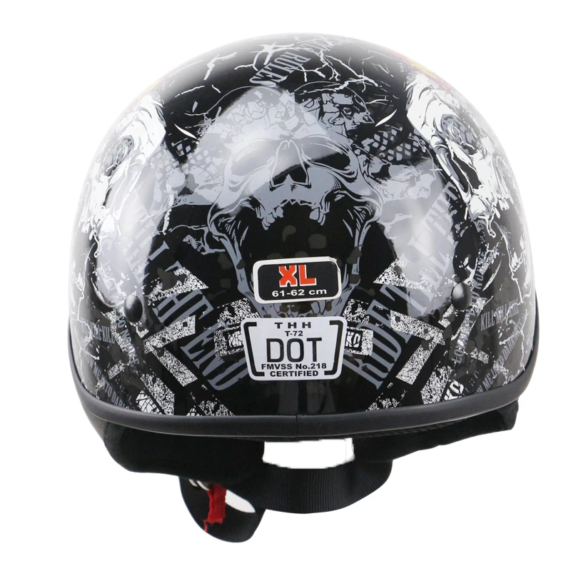 Мотоциклетный шлем в стиле Jet мотоциклетный горошек съемная и моющаяся подкладка